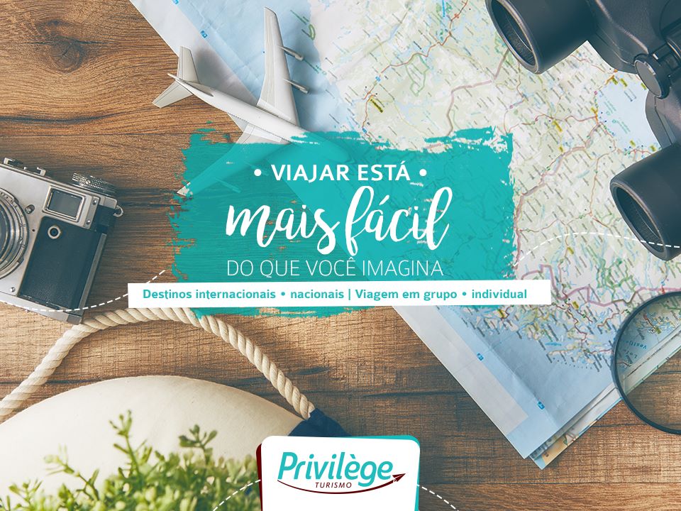 Viajar é um privilégio!